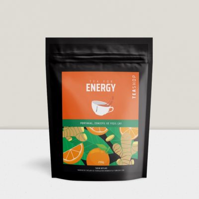 Energy Tea - Yeşil Çay Harmanı - 250g Premium