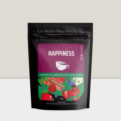 Happiness Tea - Orman Meyveleri Çay Harmanı - 250g Premium